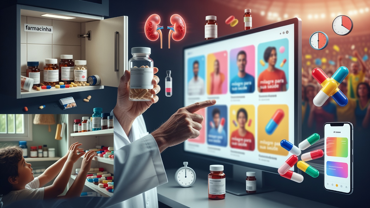 Farmacêutico alerta sobre riscos de seguir dicas de remédios de influenciadores